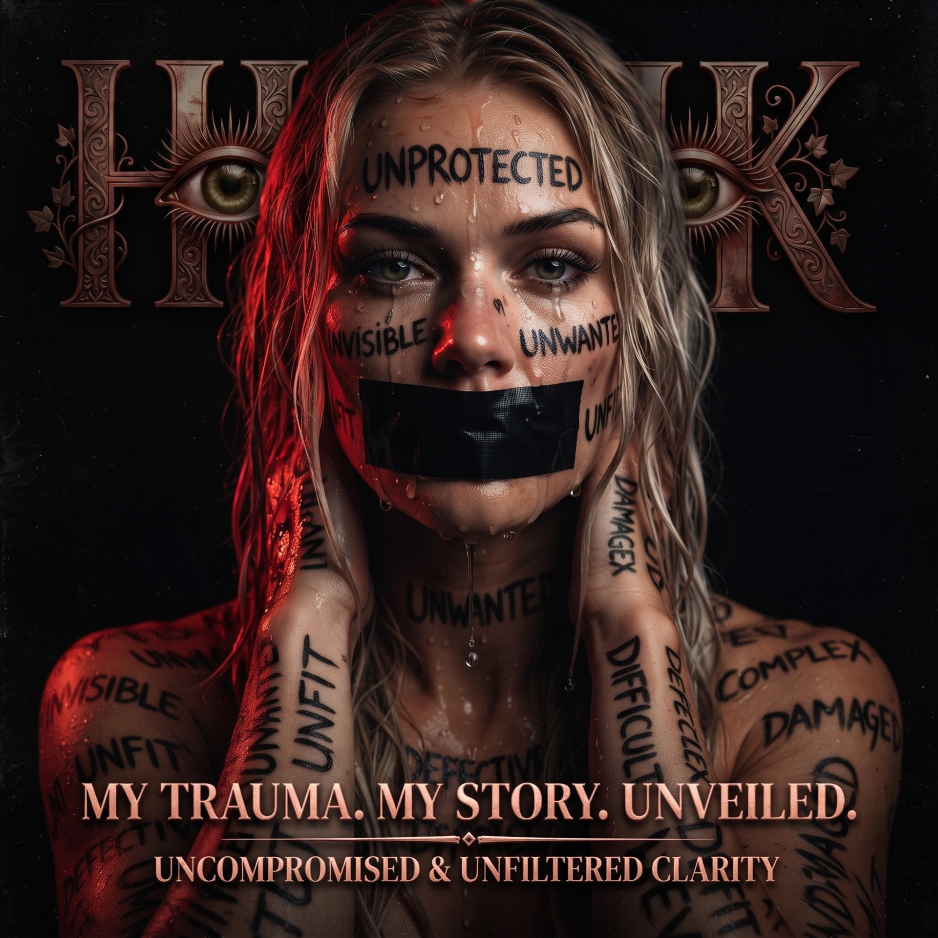My trauma. My story. Unveiled. — Uncompromised & unfiltered clarity